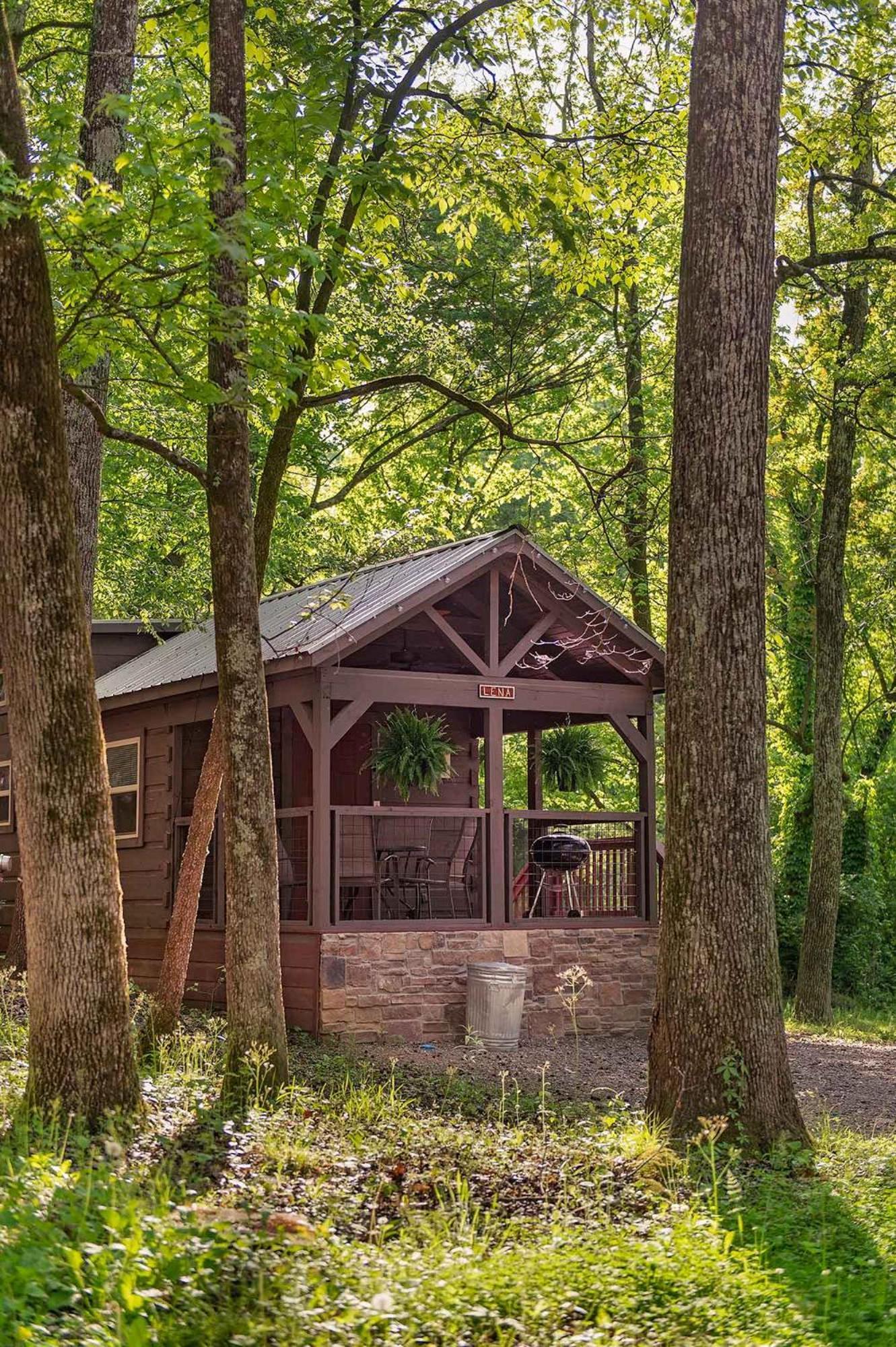 Lena Cabin Wooded Tiny Cabin - Hot Tub Chattanooga Kültér fotó