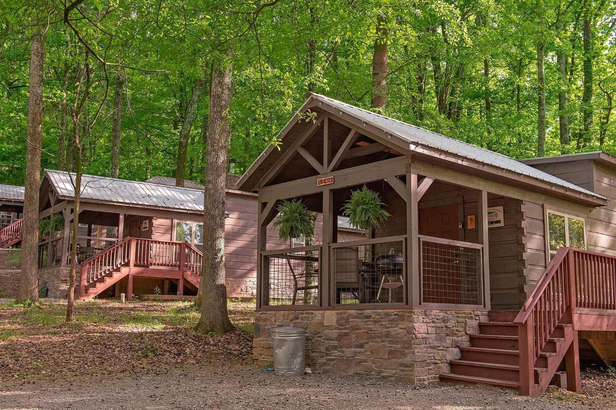 Lena Cabin Wooded Tiny Cabin - Hot Tub Chattanooga Kültér fotó