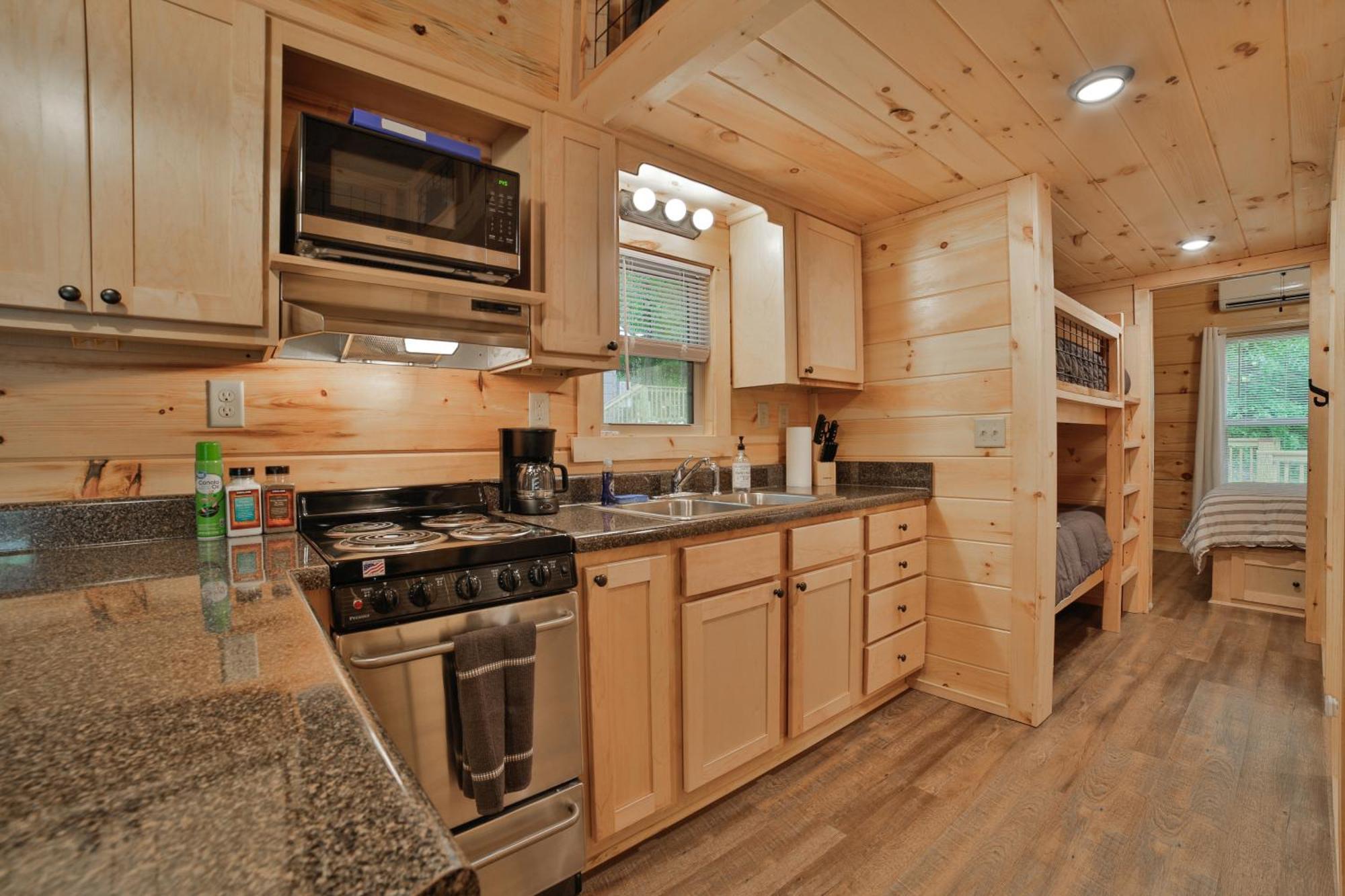 Lena Cabin Wooded Tiny Cabin - Hot Tub Chattanooga Kültér fotó